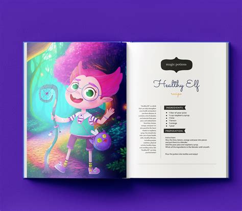 Character design for a children's recipe book on Behance