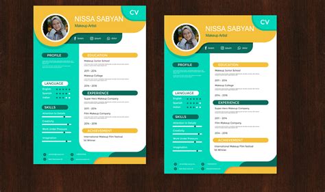 Image result for Tutorial Desain CV Di CorelDRAW