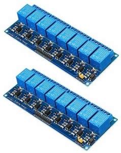 Aktronics 8 Road/Channel 24V Relay Module High And Low Level Trigger ...