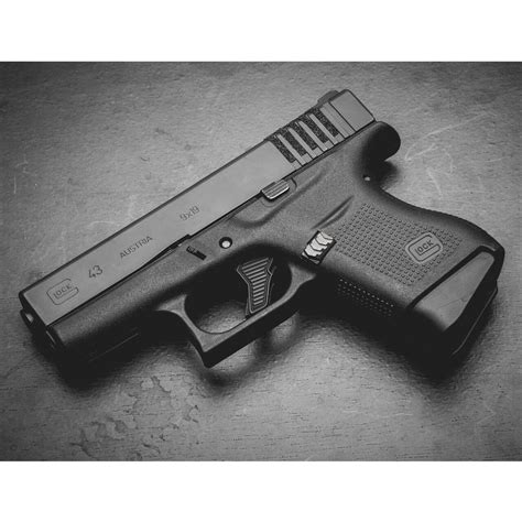 Tyrant CNC Extended Mag Release for Glock 43X & 48 | Wing Tactical