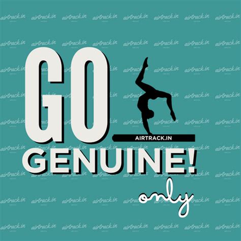 GO GENUINE – AIRTRACK.IN