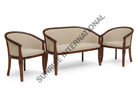 buy wooden lounge sofa set for home, restaurant café & hotels online ...
