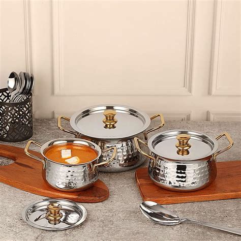 Buy Chakmak Imperial Handi Hammer 3 Pcs Set | PVD Coated Handle ...