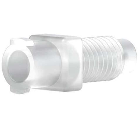 Idex Threaded Luer Adapter, Natural Acetal, 0.050" Bore, Female Luer x ...
