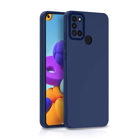 Pikkme Samsung Galaxy A21s Back Cover Soft Matte Liquid Silicone TPU ...