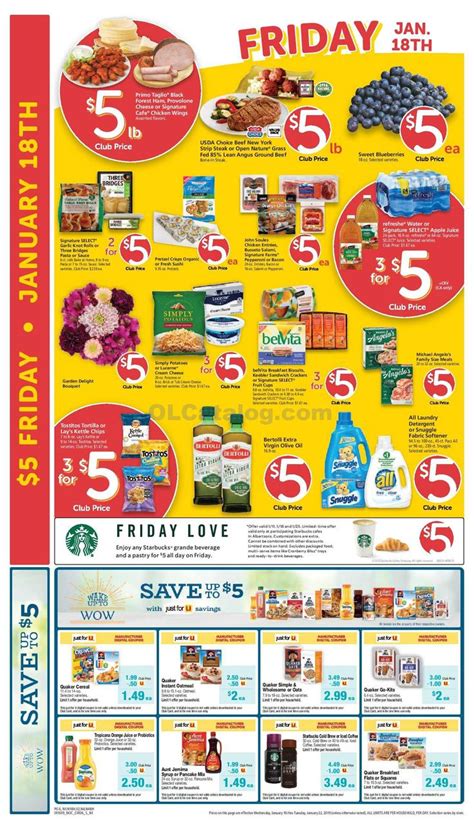 Carrs Safeway $5 Friday