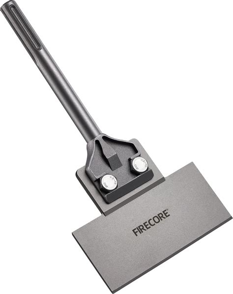 SDS Max Floor Scraper Heavy Duty, Firecore 6 Inch by 12 Inch Thinset ...