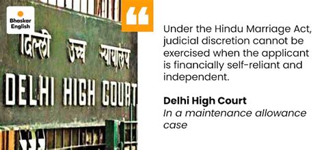 High Court says, 'Alimony cannot be given to capable spouse'; This is a ...