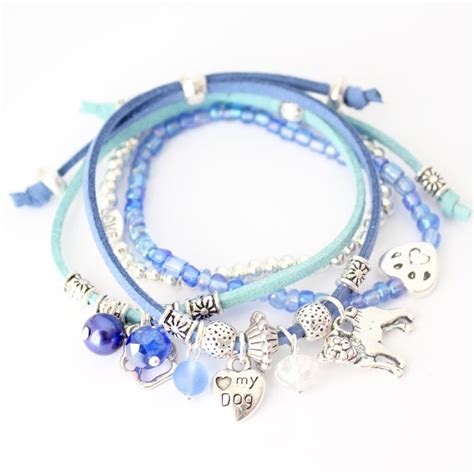 Love my Dog Friendship Bracelet Kit • Waterfall Beads Parties & Kits ...