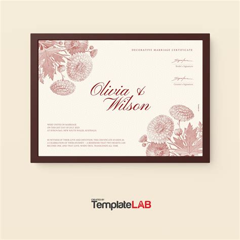 Top 15+ Free Wedding Certificates Pack