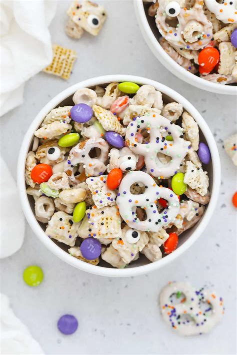 Sweet & Salty Halloween Chex Mix (Gluten-Free!)