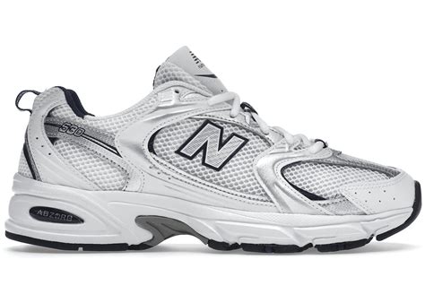 Womens White & Silver New Balance 530 Trainers | schuh