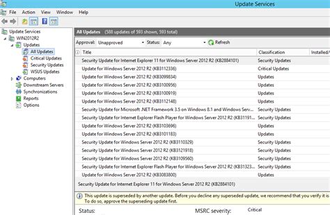 WSUS Tutorial 的图像结果