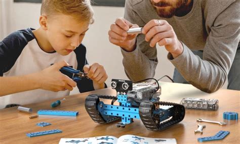 mBot Ranger: 3-in-1 Programmable Robot Building Kit with App Remote Control | Makeblock