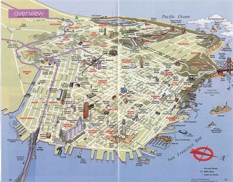 Map Of Barbary Coast San Francisco