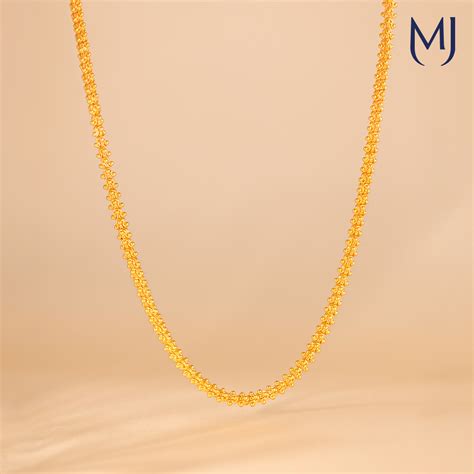 Gold Chain | Buy Gold Chain Designs Online India - Manubhai Jewellers