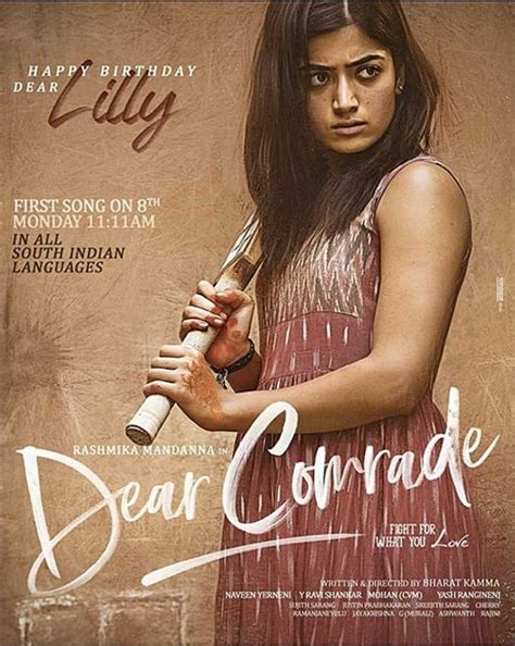 Dear Comrade: Box Office, Budget, Hit or Flop, Predictions, Posters ...
