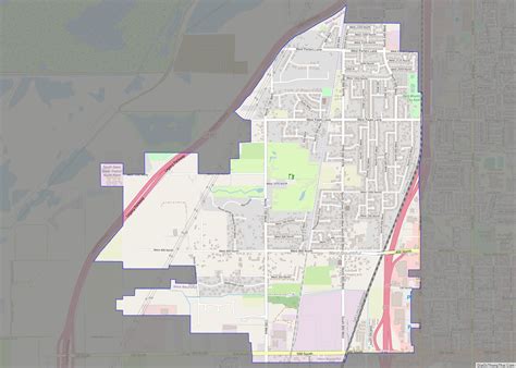 Map of West Bountiful city - Thong Thai Real