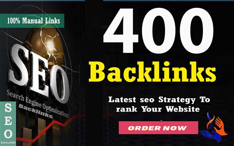 Build seo 400 dofollow backlinks, google ranking, link building service ...