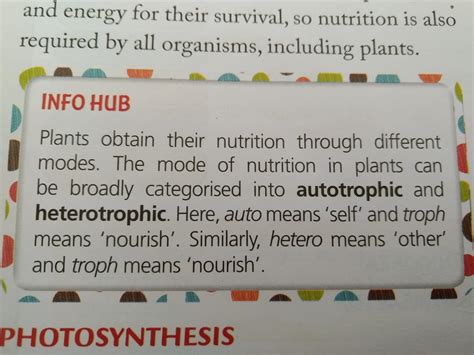 What are the differences between autotrophic nutrition and ...