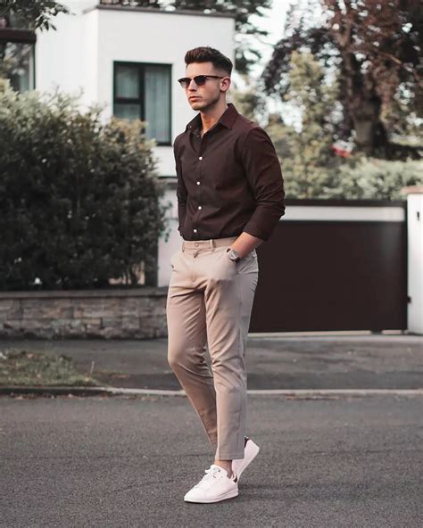 Brown Shirt Matching Pants | Brown Shirts Combination Pant Ideas ...