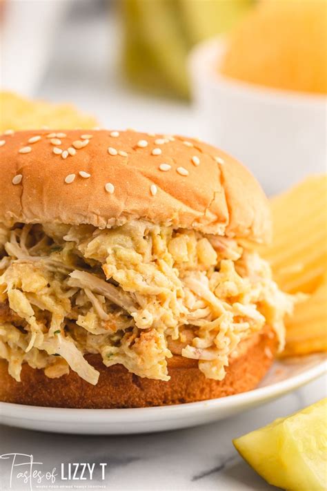 Ohio shredded chicken sandwiches slow cooker tastes of lizzy t – Artofit