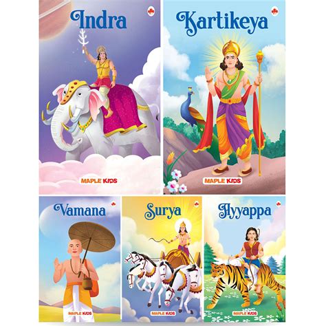 Story Books for Kids (Set of 5 Books) - Mythology Books for Children ...