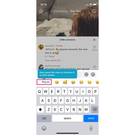 What Does The Repost Button Mean On Tiktok at Jasper Saranealis blog