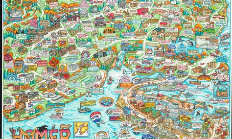 Homer – Alaska Attractive Maps