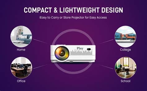 Play MP1-A Smart WiFi 3D 4k Full HD LED Electric Focus Android11 2+16GB ...