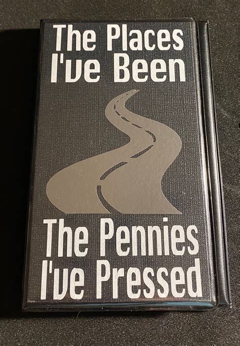 Elongated / Pressed Penny Souvenir Book / Album Collector - Etsy