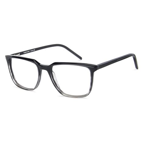 Buy Black Transparent Black White Full Rim Square Vincent Chase VC ...