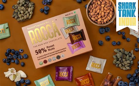 Rocca The New Age Chocolate, Combo of 4 Gourmet Caramel Covered in Dark ...