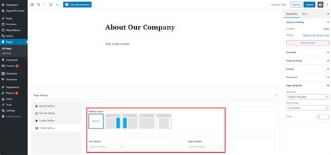 Image result for Customize Sidebar Layout