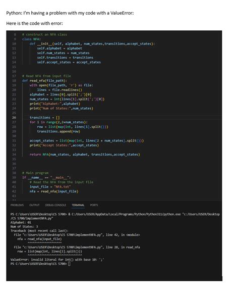 Image result for Python Program with Error Code
