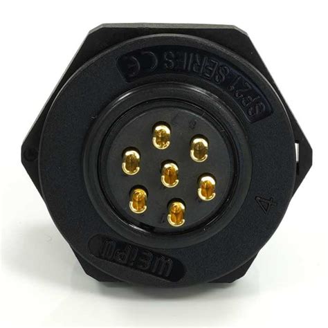 RS PRO | RS PRO Circular Connector, 7 Contacts, Rear, 21 mm Connector ...