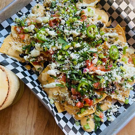 Green Chile Chorizo Verde Nachos at Bunk Bar in Portland, OR - Every ...