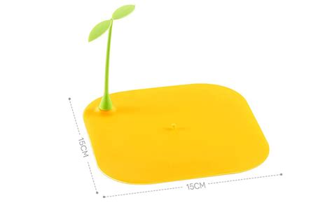 GLIVE (LABEL) Bean Sprout Floor Drain Cover Kitchen Sink Drain ...