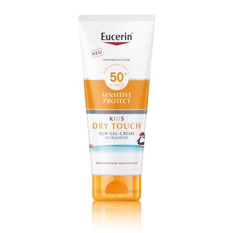 Eucerin Sun Kids Sensitive Protect Gel-Cream SPF 50+ | Baby Sunscreen ...