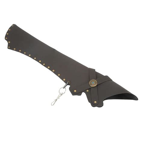 Buy Archery Quiver, PU Large Capacity Adjustable Buckle Archery Back ...