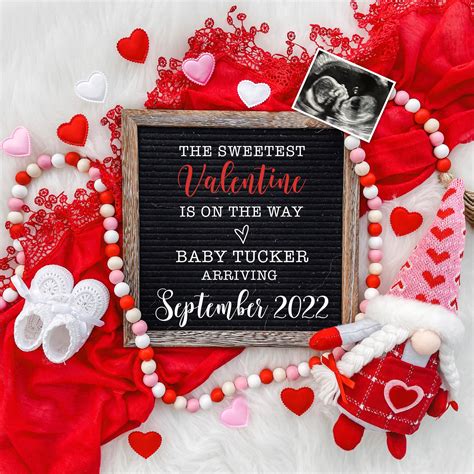 29 Valentine's Day Pregnancy Announcements Ideas - Just Simply Mom