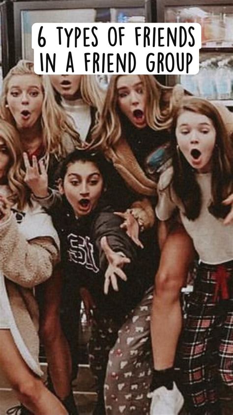 6 types of friends in a friend group – Artofit