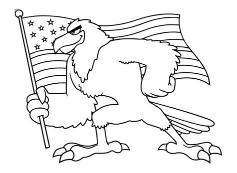 Free American Flag Coloring Page: Fun Printable! - Printables for Everyone