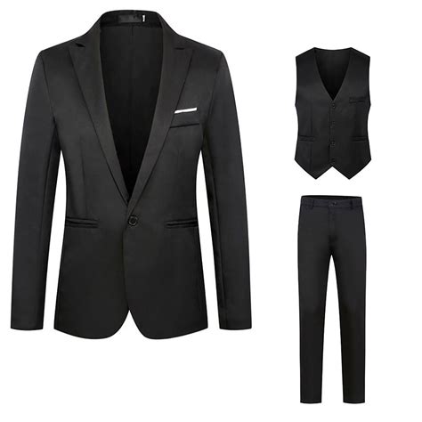Rigardu two piece sets for men Men'S Suit Suit Solid Color Fashion ...