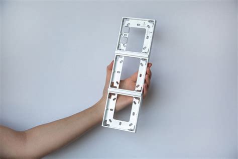 Triple Mounting Bracket Silver
