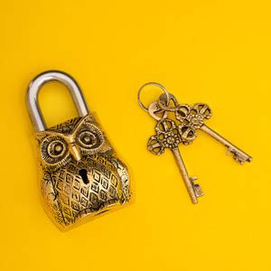 DecorTwist Brass Owl Door Lock Lock - Buy DecorTwist Brass Owl Door ...