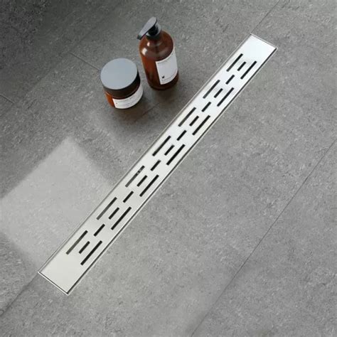 12 Inch Rectangular Linear Shower Drain With 304 India | Ubuy