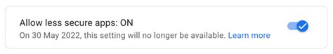 Image result for Gmail Less Secure App Access