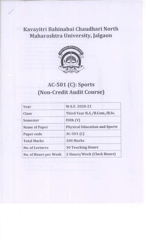 2020-21 Sports AC- 501 (C) Non-Credit Audit Course - Political Science ...