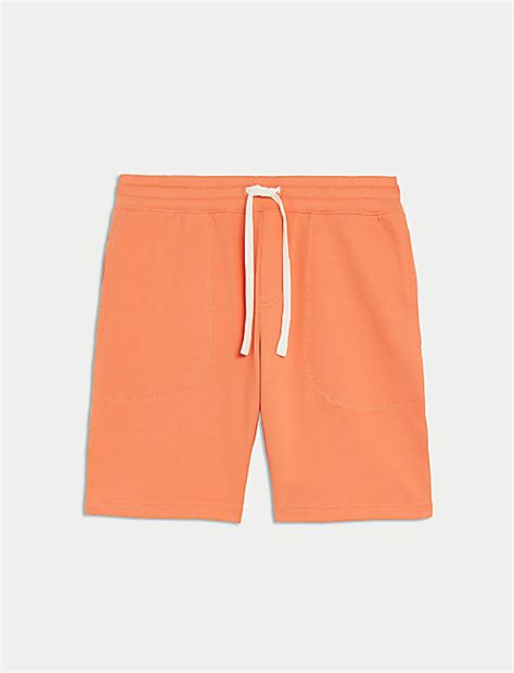 Buy Pure Cotton Drawstring Jersey Shorts at Marks & Spencer